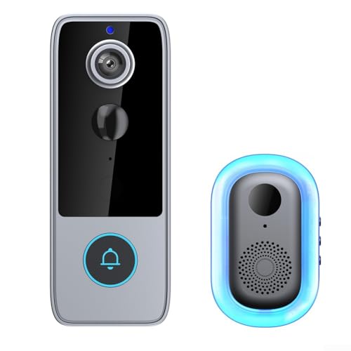Smart WiFi Türklingel mit integriertem Zwei-Wege-Audio und IP65 wasserdichtem Design für zuverlässige Nutzung Smart WiFi Türklingel mit integriertem Zwei-Wege-Audio und IP65 wasserdichtem Design für zuverlässige Nutzung von Entgoinggo