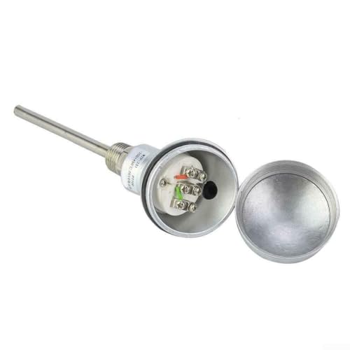 Thermoelement Terminal Head PT100 Temperatursensor Sonde mit M20x1 5 Gewinde für industrielle Temperaturregelsysteme (100 mm) von Entgoinggo