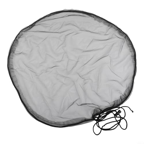 Transparente PE-Netzabdeckung für Regeneimer, um Wasser vor Insekten zu schützen (60 cm) von Entgoinggo