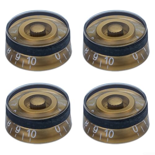 Verwandeln Sie Ihr Spielerlebnis mit 4 präzisionsgesteuerten Lautstärkereglern (Gold) von Entgoinggo