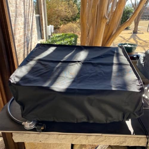 Wasserdichte Grillabdeckung für den Außenbereich mit sicherer Passform, verstellbarer Kordel für Terrassengrill vor Regen, Sonne, Staub und Schnee, mit reiß- und lichtbeständigem Stoff (44,5 x 43,2 x Wasserdichte Grillabdeckung für den Außenbereich mit sicherer Passform, verstellbarer Kordel für Terrassengrill vor Regen, Sonne, Staub und Schnee, mit reiß- und lichtbeständigem Stoff (44,5 x 43,2 x von Entgoinggo
