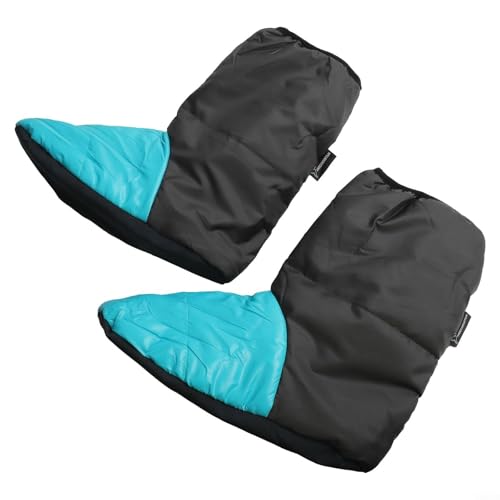 Winter-Thermo-Fußsäcke zum Wandern, halten die Füße bei Outdoor-Aktivitäten warm (grün) von Entgoinggo