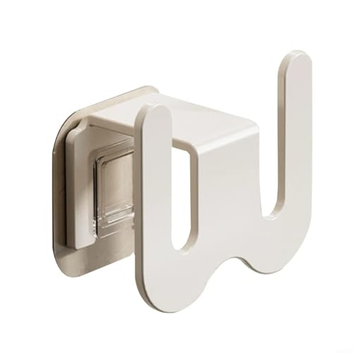 Zum Aufräumen mit dieser wandmontierten Aluminium-Hausschuh-Halterung (1 Stück weiß) von Entgoinggo