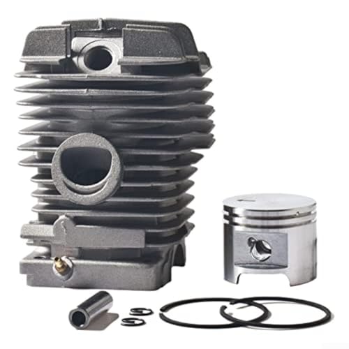 Zylinder- und Kolben-Set für SL 029 039 MS290 MS390 Modelle 46 mm Bohrungsdurchmesser Rep 1127 020 1210 Komplettes Motor-Ersatz-Set mit Kolbenringen, Sicherungsringen und Handgelenkbolzen von Entgoinggo