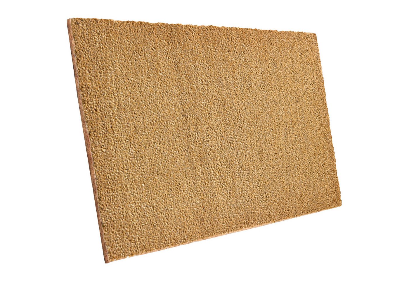 Fußmatte Fussmatte aus Kokos für die Haustür, Entrando, rechteckig, Höhe: 17 mm, für Aussen, Rutschfest, Wetterfest von Entrando