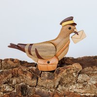 Brieftaube Holz Magnet/Ornament Für Brieftauben, Brieftaube, Dekupiersäge, Dekupiersäge Brieftaube Holz Magnet/Ornament Für Brieftauben, Brieftaube, Dekupiersäge, Dekupiersäge von EntwoodCrafts