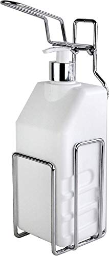 Enviro Pack 2 x Desinfektionsmittelspender D+ SMART Fill, lieferbar, stehend oder zum Aufhängen (inkl. 1000 ml Leerflasche) Seifenspender Hand Desinfektionsspender… von Enviro Pack