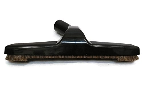 EnviroCare Hartholzbodenbürste 1 und 1/4 mit weichen Borsten, Universal-Staubsaugeraufsatz 10 breit (Basic), schwarz von EnviroCare