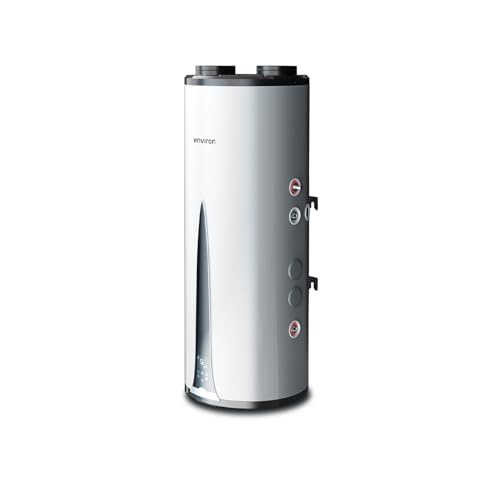 ENVIRON- AquaBoost A+ Brauchwasserwärmepumpe 100l | Wärmepumpe Warmwasser Brauchwasser Trinkwasser (100 Liter) von Environ