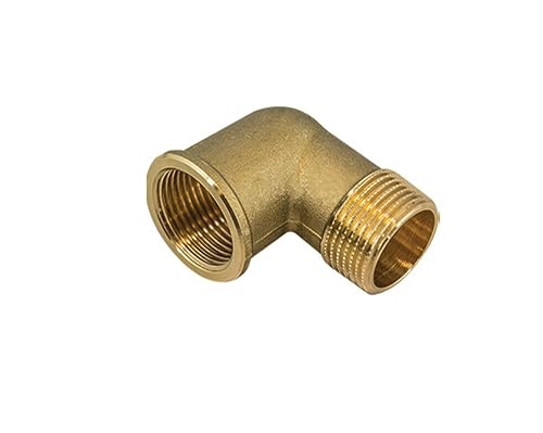 ENVIRON- Winkel IG x AG Messing CW617N [3/8", 1/2", 3/4", 1"] Innengewinde Aussengewinde Zoll (1") von Environ