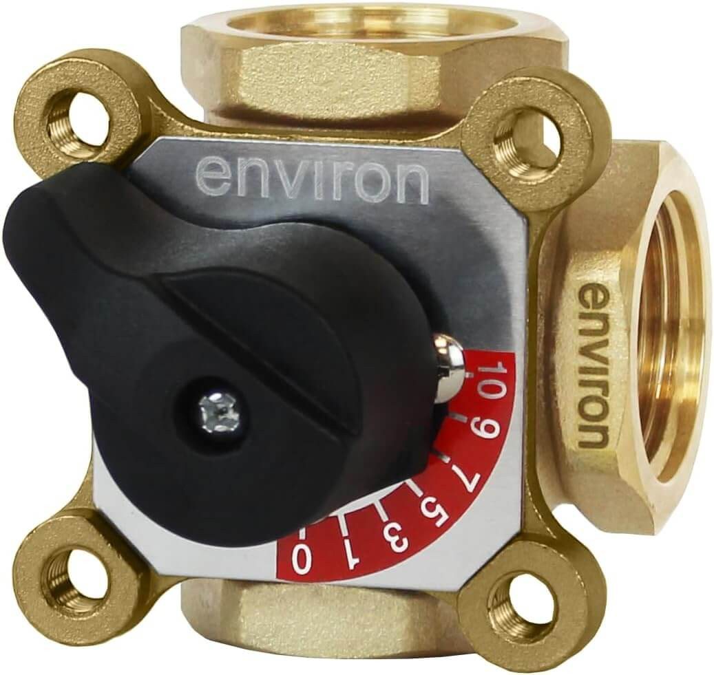 Environ Thermostatventil 3-Wege-Mischer 25-10 / 3x 3/4" IG von Environ