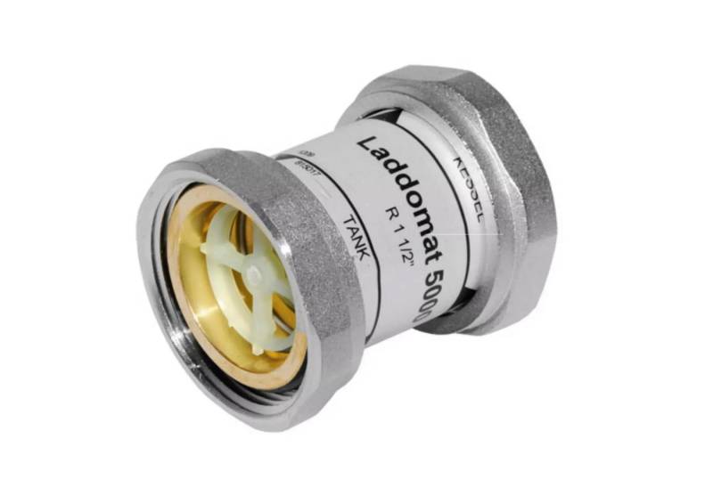 Environ Thermostatventil Laddomat® 5000 Doppelrückschlagventil 1 1/2" Messing verhindert Selbst von Environ