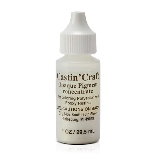 Vorgeschlagener Wert: Umwelttechnologie: Castin'Craft deckendes Pigment Perlglanz (28,3 g Kit) Farbe für Polyester-Gießharz und klares Epoxid | Färbung flüssige Tönungen Farbstoff Kunstbedarf für von ETI