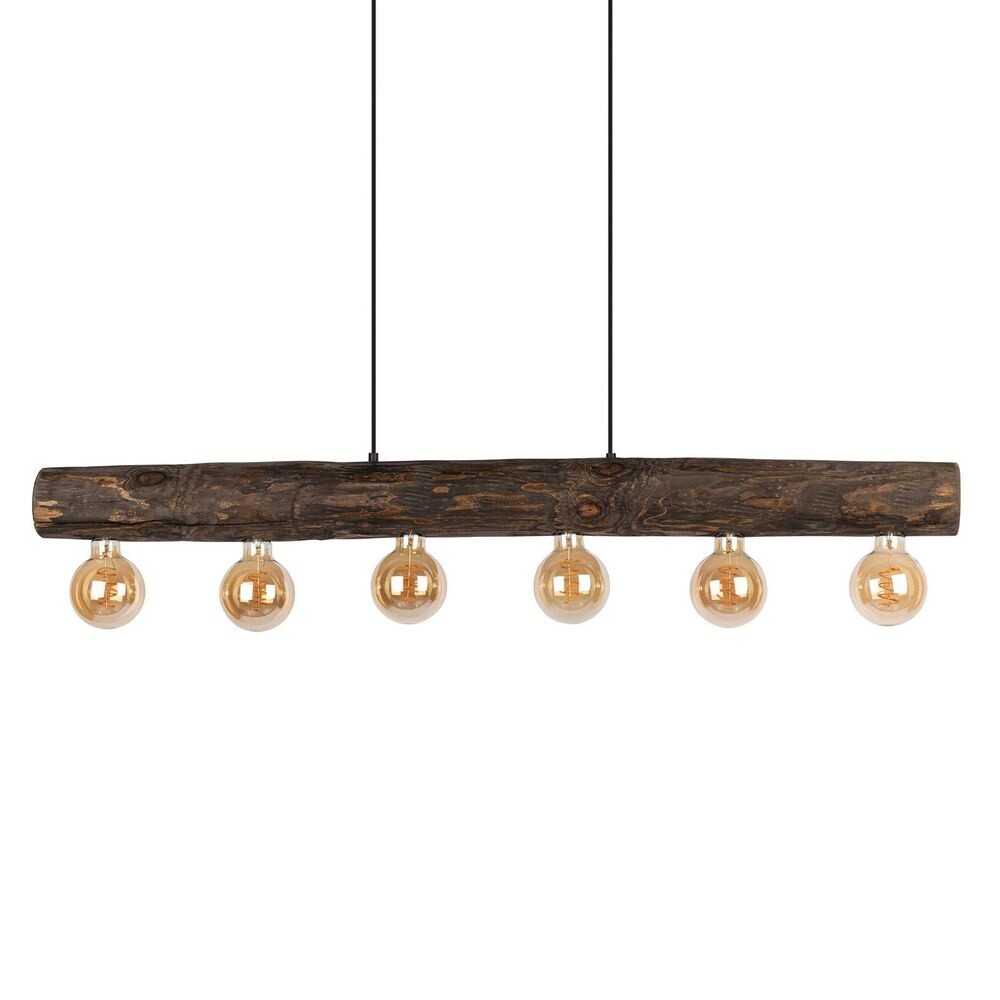 Envostar - Beam 6 Pendelleuchte Dark Pine Wood von Envostar