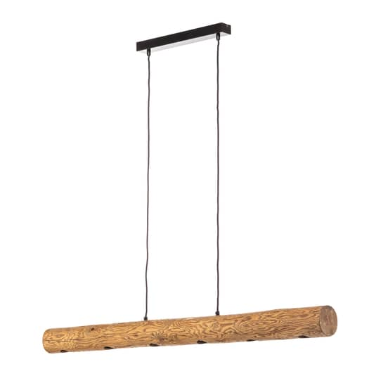 B-Ware Envostar Beam Hängeleuchte Hängelampe Leuchte Lampe Licht 6 Flammig Kiefer Hell von Envostar