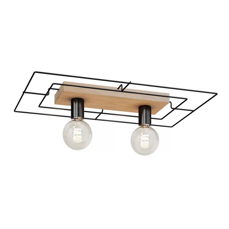 Envostar Bridge Deckenleuchte 2fl Rechteckig Deckenlampe Lampe Leuchte Spot E27 B-Ware von Envostar