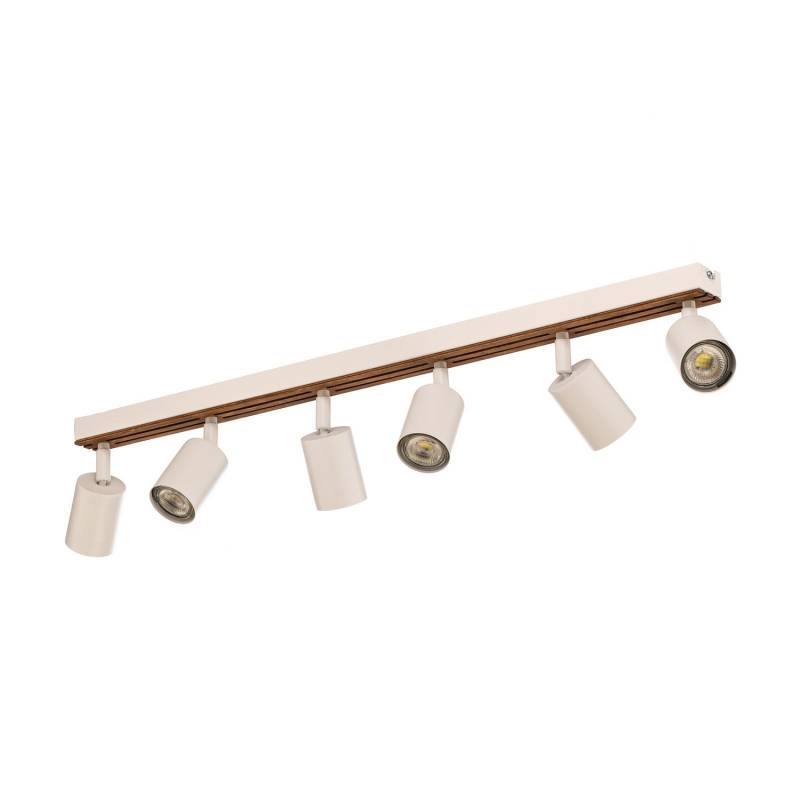 B-Ware Envostar Deckenspot Lampe Leuchte Tino Sechsflammig Weiß Holz B-Ware Envostar Deckenspot Lampe Leuchte Tino Sechsflammig Weiß Holz von Envostar