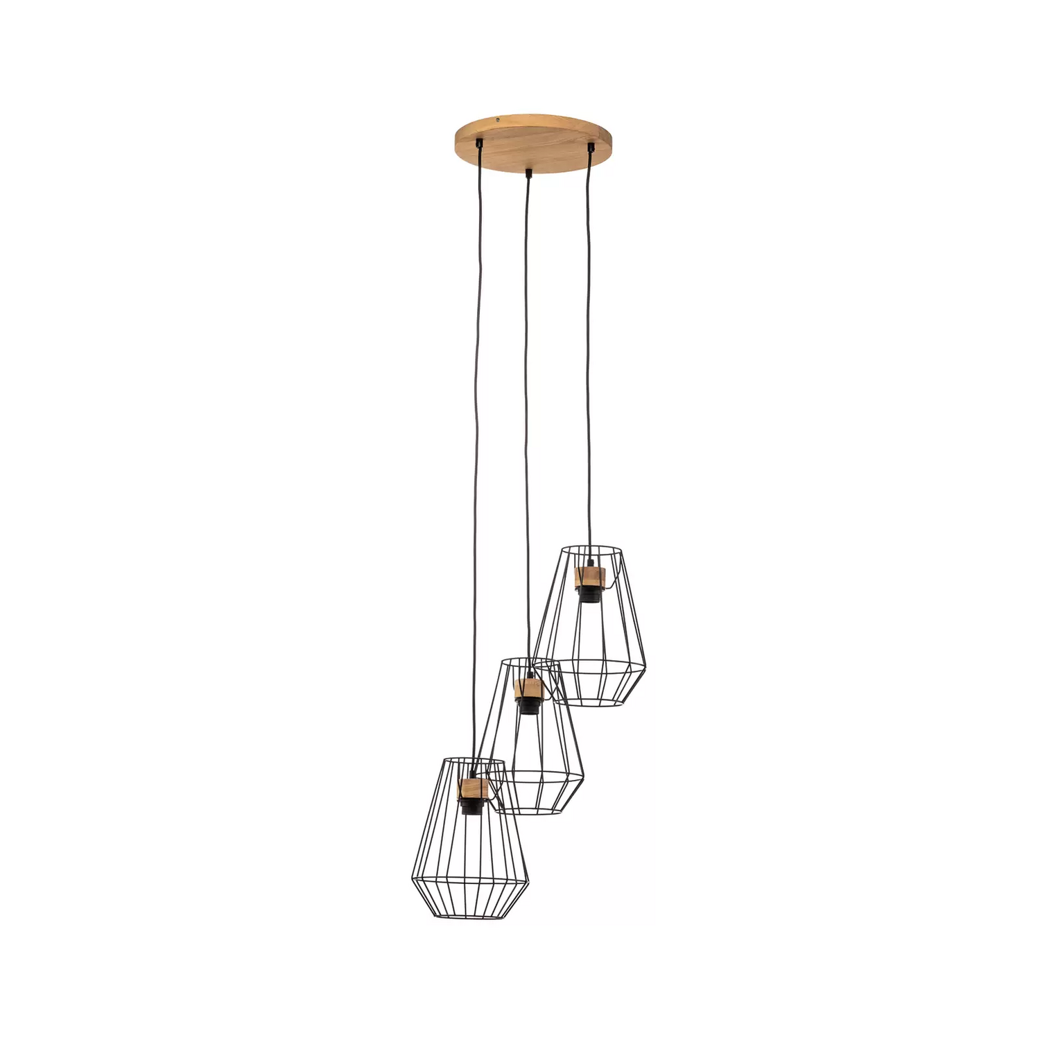 Envostar Finan Pendel 3flg. Rondell Schirm ø21cm Pendellampe Pendelleuchte La349 B-Ware von Envostar