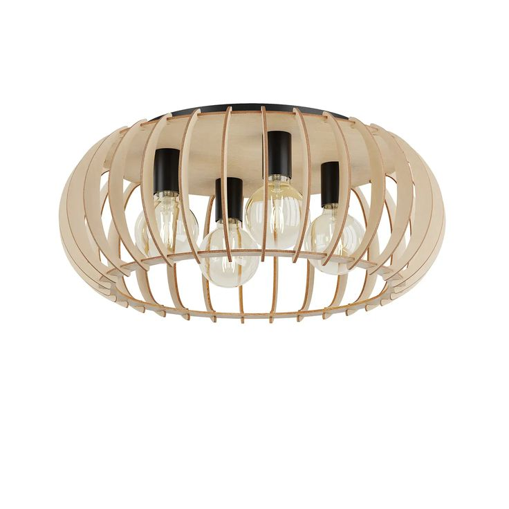 Envostar Iden Deckenleuchte Aus Birkensperrholz Deckenlampe Lampe Leuchte S439 B-Ware von Envostar