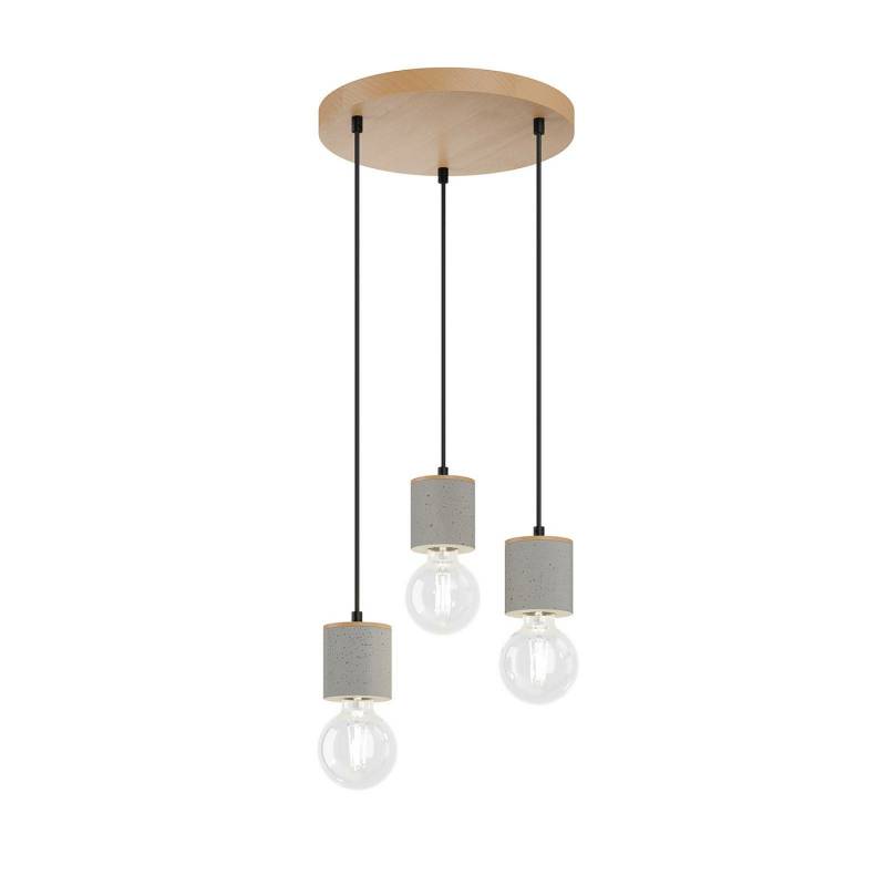 Envostar Jasper Hängeleuchte Hängelampe Deckenlampe Leuchte 3 Flammig Rondell B-Ware von Envostar
