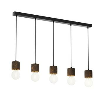 Envostar Terra Hängeleuchte Hängelampe Deckenlampe Leuchte Led Kiefer Dunkel 984 B-Ware von Envostar