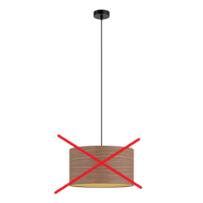 Envostar Veneer Hängeleuchte Hängelampe Deckenlampe Leuchte SIEHE TEXT/FOTO von Envostar