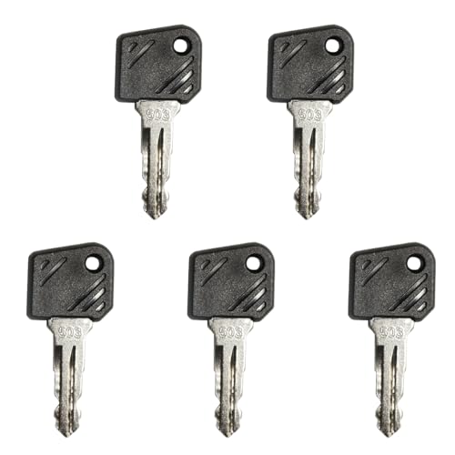 Enwye 5 Stück 503 Gabelstapler-Zündschlüssel, kompatibel mit verschiedenen Gabelstaplern – Ersatz-Starterschlüssel Enwye 5 Stück 503 Gabelstapler-Zündschlüssel, kompatibel mit verschiedenen Gabelstaplern – Ersatz-Starterschlüssel von Enwye