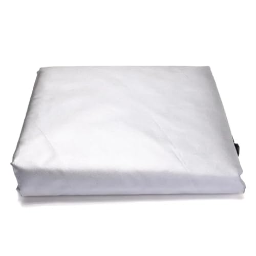 Abdeckung für Gartenmöbel Outdoor-Terrasse, Gartenmöbel-Abdeckung, Regen- und Schnee-Stuhl-Abdeckung, Sofa-Tisch und Stuhl, Staubschutz, mehrere Größen, wasserdichte Abdeckung(Silver,200x200x85cm) von EnxJire