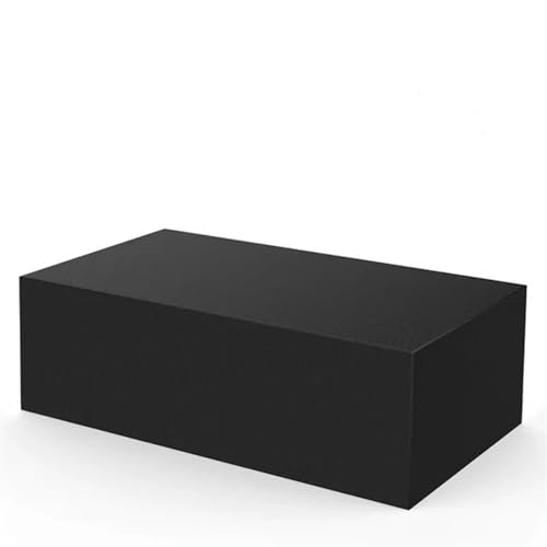Abdeckung für Gartenmöbel Outdoor-Terrasse, Gartenmöbel-Abdeckung, Regen- und Schnee-Stuhl-Abdeckung, Sofa-Tisch und Stuhl, Staubschutz, mehrere Größen, wasserdichte Abdeckung(Black,180x120x74cm) von EnxJire