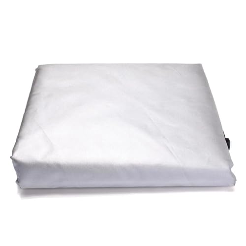 EnxJire Abdeckung für Gartenmöbel Staubschutz for Gartenmöbel, 210D Oxford-Stoff, Schwarz-silberner Sofabezug, Wasserdichter Bezug, Abdeckung for Terrassenmöbel Im Freien(Silver,287x155x82) von EnxJire