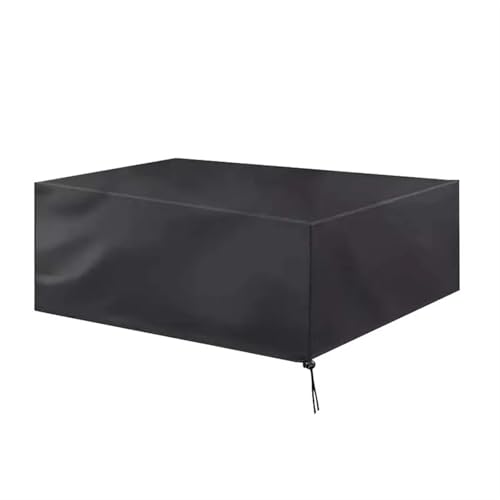 EnxJire Abdeckung für Gartenmöbel wasserdichte 210D Oxford Tuch Outdoor Terrasse Möbel Schutzhülle Garten Tisch Sofa Kissen Sitz Stuhl Sonnenschirm Staub Abdeckung(160X160X80CM) von EnxJire