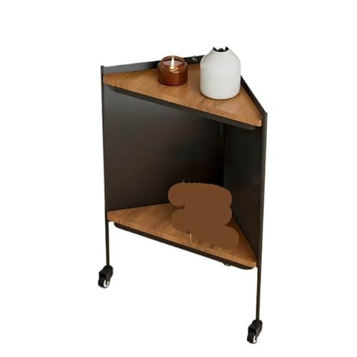EnxJire Beistelltisch Nordic Creative Triangle Storage Cart Wohnzimmer bewegliches Sofa Side Storage Corner Schlafzimmer Light Luxury Nachttische EnxJire Beistelltisch Nordic Creative Triangle Storage Cart Wohnzimmer bewegliches Sofa Side Storage Corner Schlafzimmer Light Luxury Nachttische von EnxJire