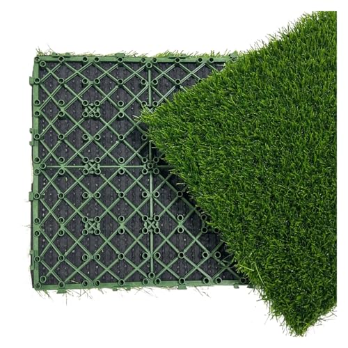 EnxJire Ineinandergreifende Rasenfliesen 2 STÜCKE Ineinander greifende Gras-künstliche Rasenfliesen for die Landschaftsgestaltung im Freien Innenbereich EnxJire Ineinandergreifende Rasenfliesen 2 STÜCKE Ineinander greifende Gras-künstliche Rasenfliesen for die Landschaftsgestaltung im Freien Innenbereich von EnxJire