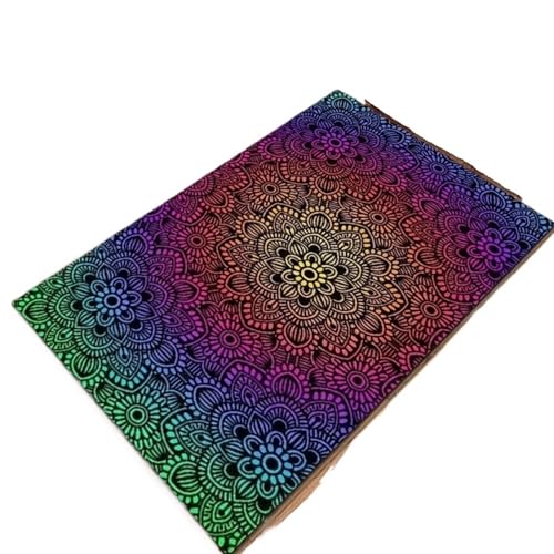 EnxJire Outdoor-Teppich Floral Bereich Teppich for Badezimmer Eingang Flur Dekor weiche Fußmatte geometrische Muster Bodenmatte(Type 10,40x60cm 16x24 inch) von EnxJire