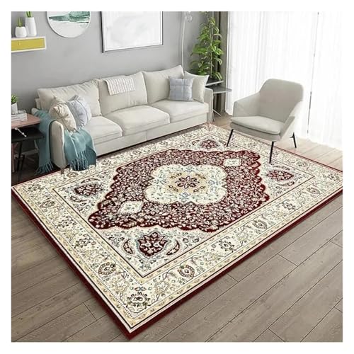 EnxJire Outdoor-Teppich Moderne Wohnzimmer Teppich Dekoration Indoor Outdoor Bodenmatte for Büro Terrasse Waschbar Home Area(Color17,40x60cm) von EnxJire