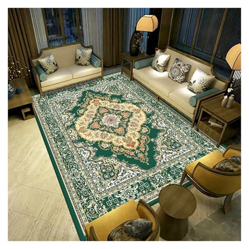 EnxJire Outdoor-Teppich Moderne Wohnzimmer Teppich Dekoration Indoor Outdoor Bodenmatte for Büro Terrasse Waschbar Home Area(Type 7,120x160cm) von EnxJire