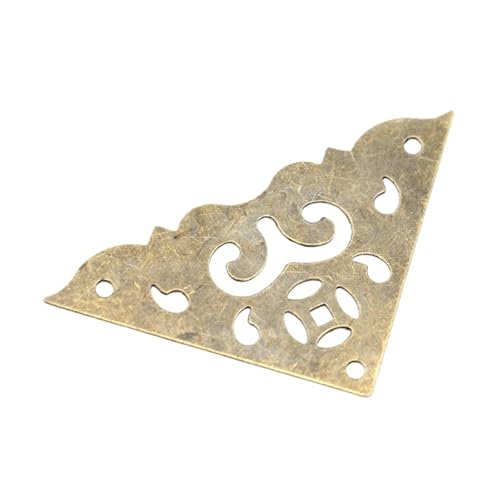 EnxJire Protections d'angle Pour plinthes en métal 10 STÜCKE Schmuckschatulle Eckenschutz Bronze Dekorative Eckhalterung Antikes Buchrahmenzubehör Möbelbeschläge EnxJire Protections d'angle Pour plinthes en métal 10 STÜCKE Schmuckschatulle Eckenschutz Bronze Dekorative Eckhalterung Antikes Buchrahmenzubehör Möbelbeschläge von EnxJire