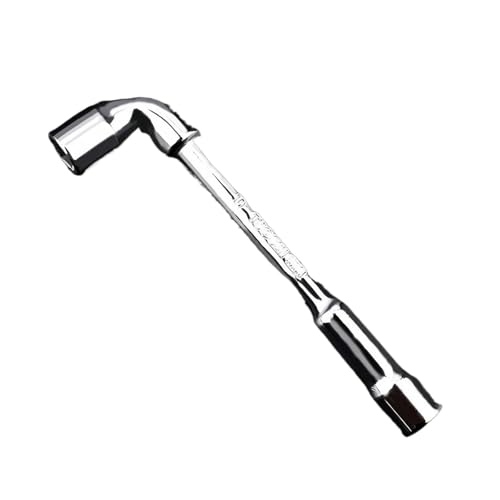 EnxJire Rohrsteckschlüsselsatz 1PC/5Pcs L-förmigen Perforierten Steckschlüssel Reparatur Werkzeug Set 6-10mm Doppel-ended Auto Reifen Entfernung(10mm) von EnxJire