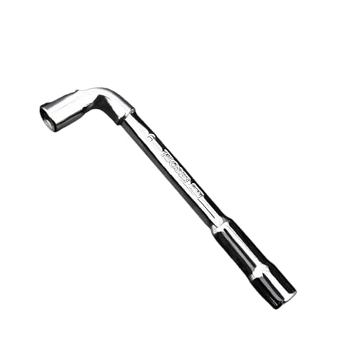 EnxJire Rohrsteckschlüsselsatz 1PC/5Pcs L-förmigen Perforierten Steckschlüssel Reparatur Werkzeug Set 6-10mm Doppel-ended Auto Reifen Entfernung(6mm) von EnxJire