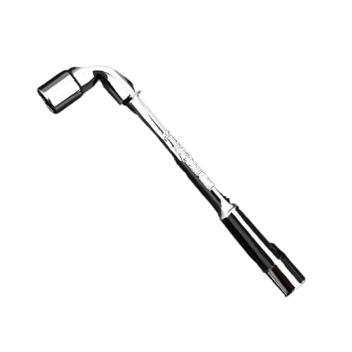 EnxJire Rohrsteckschlüsselsatz 1PC/5Pcs L-förmigen Perforierten Steckschlüssel Reparatur Werkzeug Set 6-10mm Doppel-ended Auto Reifen Entfernung(8mm) von EnxJire