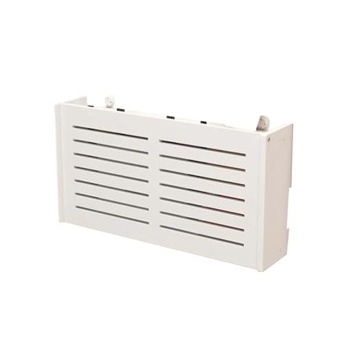 EnxJire Router Schrank Wandmontierte Aufbewahrungsbox for WLAN-Router im Schlafzimmer. Aufbewahrungsboxen for WLAN-Router. WLAN-Aufbewahrungsbox for Schreibtisch und Schlafzimmer.(Color 2) von EnxJire