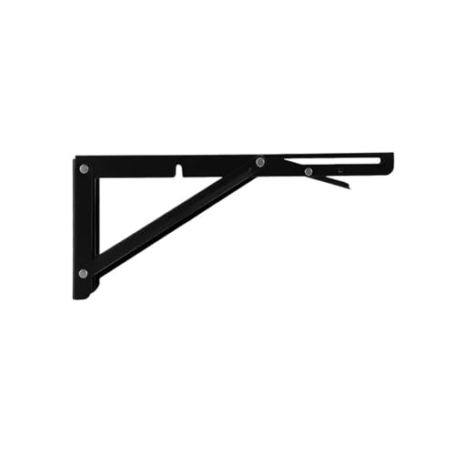 Klappkonsole Schwerlast 1pc Mehrere Größen Dreieck Klapp Winkel Halterung Unterstützung Wand Montiert Regale Tisch Home Hardware(Color 13) von EnxJire