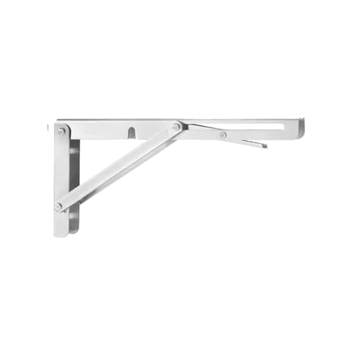 Klappkonsole Schwerlast 1pc Mehrere Größen Dreieck Klapp Winkel Halterung Unterstützung Wand Montiert Regale Tisch Home Hardware(Color 5) von EnxJire