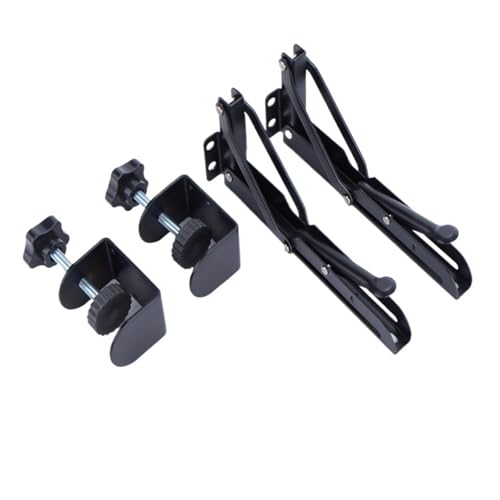 Klappkonsole Schwerlast 2 stücke L-förmigen Faltbare Desktop Halterung Punch-freies Platzsparende Verlängerung Platte Rack Zubehör Klappkonsole Schwerlast 2 stücke L-förmigen Faltbare Desktop Halterung Punch-freies Platzsparende Verlängerung Platte Rack Zubehör von EnxJire