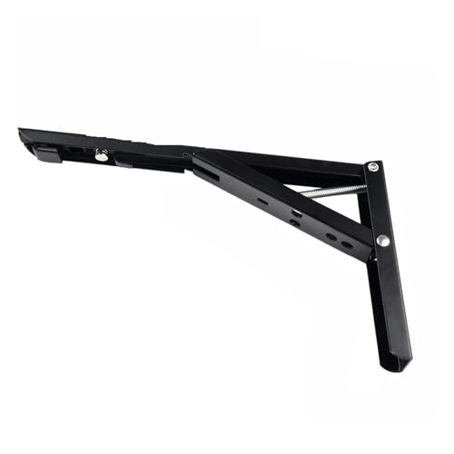 Klappkonsole Schwerlast Einstellbare Wandmontage Dreieck Klappwinkel Halterung Bank Tisch Regal Möbel Unterstützung Hardware 8/10/12/14 Zoll(10inch) von EnxJire