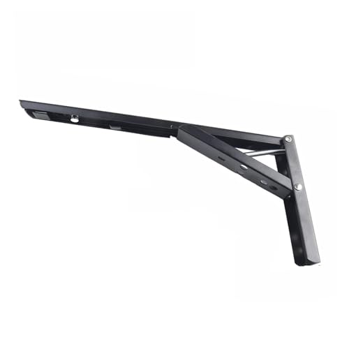 Klappkonsole Schwerlast Einstellbare Wandmontage Dreieck Klappwinkel Halterung Bank Tisch Regal Möbel Unterstützung Hardware 8/10/12/14 Zoll(12inch) von EnxJire