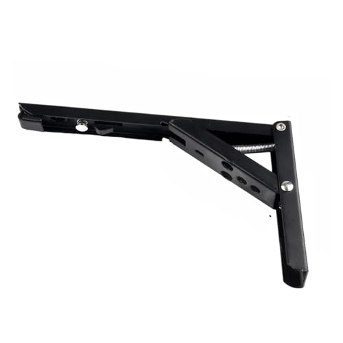 Klappkonsole Schwerlast Einstellbare Wandmontage Dreieck Klappwinkel Halterung Bank Tisch Regal Möbel Unterstützung Hardware 8/10/12/14 Zoll(8inch) von EnxJire
