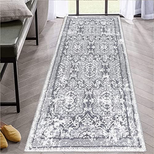 Enyhom Klassisch Teppich Läufer Flur 50 x 150 cm, Flauschig Weich Langer Läufer, Waschbar Kurzflor Küchenläufer, Hochwertig Schlafzimmer Bettvorleger für Flur Waschküche Enyhom Klassisch Teppich Läufer Flur 50 x 150 cm, Flauschig Weich Langer Läufer, Waschbar Kurzflor Küchenläufer, Hochwertig Schlafzimmer Bettvorleger für Flur Waschküche von Enyhom