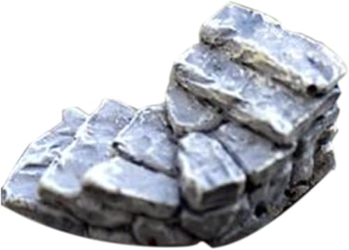 Enyolidimk Miniatur Stein Biegung Brücke Treppen Home Decor Fee Verzierung Garten Wohnaccessoires Deko von Enyolidimk