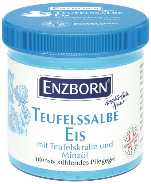 Enzborn Teufelssalbe Eis 200ml, kühlendes Pflegegel mit der Kraft d... von Enzborn